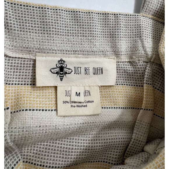 Just Bee Queen JBQ Tulum Dress Yellow Oatmeal - Picture 5 of 5